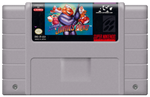 Super James Pond II media 6 for Super Famicom